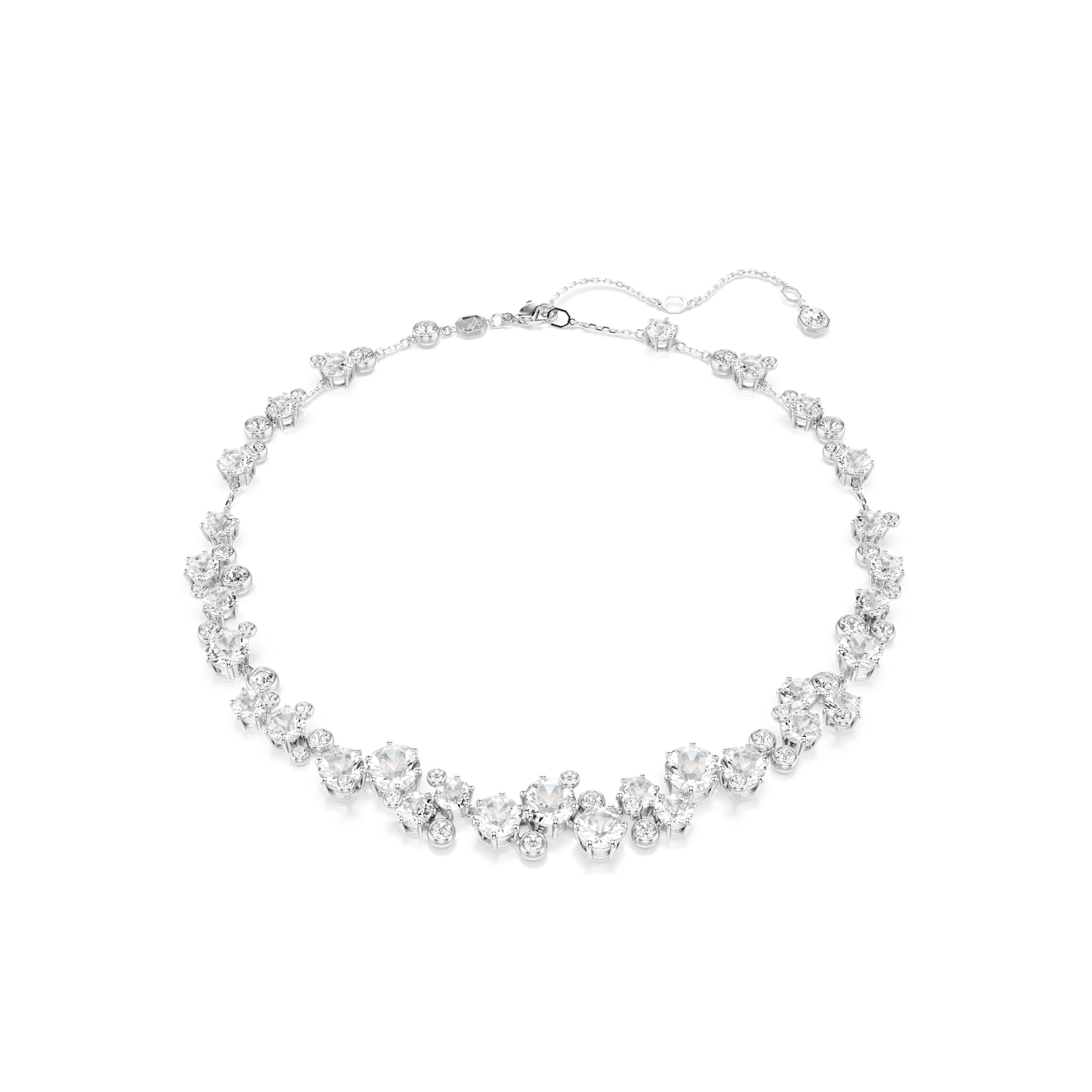 Swarovski Constella Silver Metal Necklace 5722472