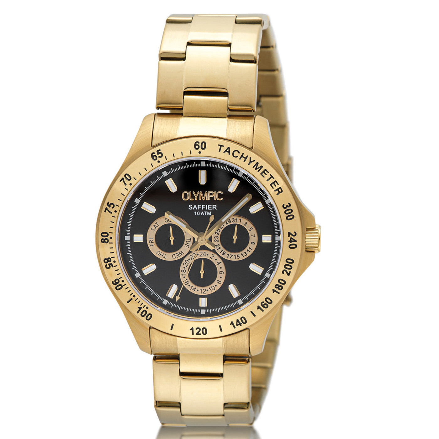 Olympic Jeffrey Gold Stainless steel Watch OL89HDD001