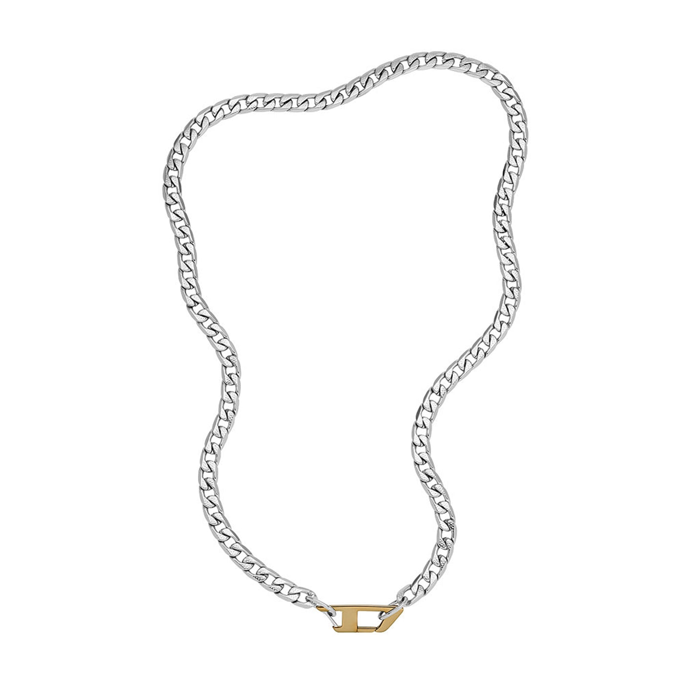 Diesel Silver Stainless steel Necklace DX1343040