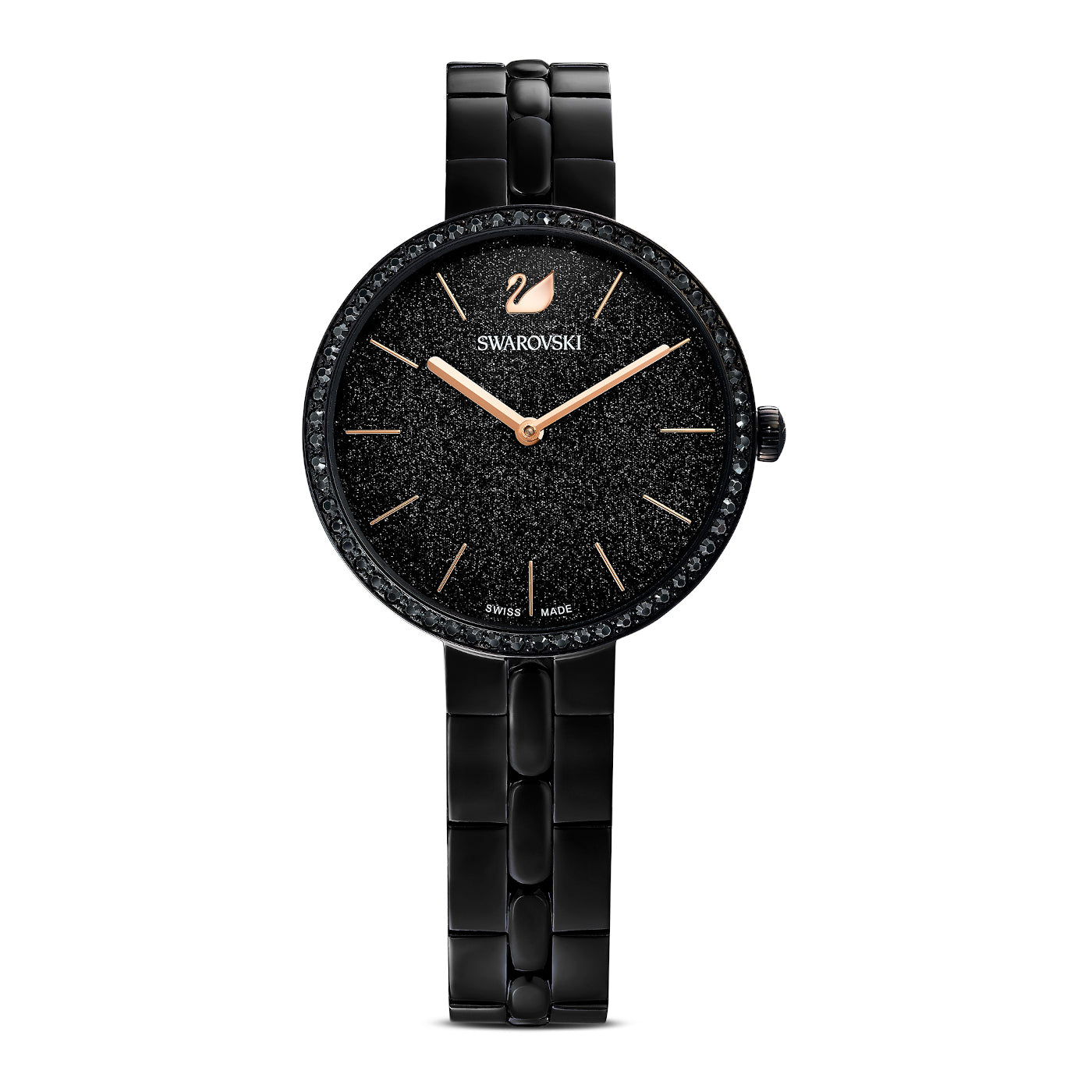 Swarovski Cosmopolitan Black Stainless steel Watch 5547646