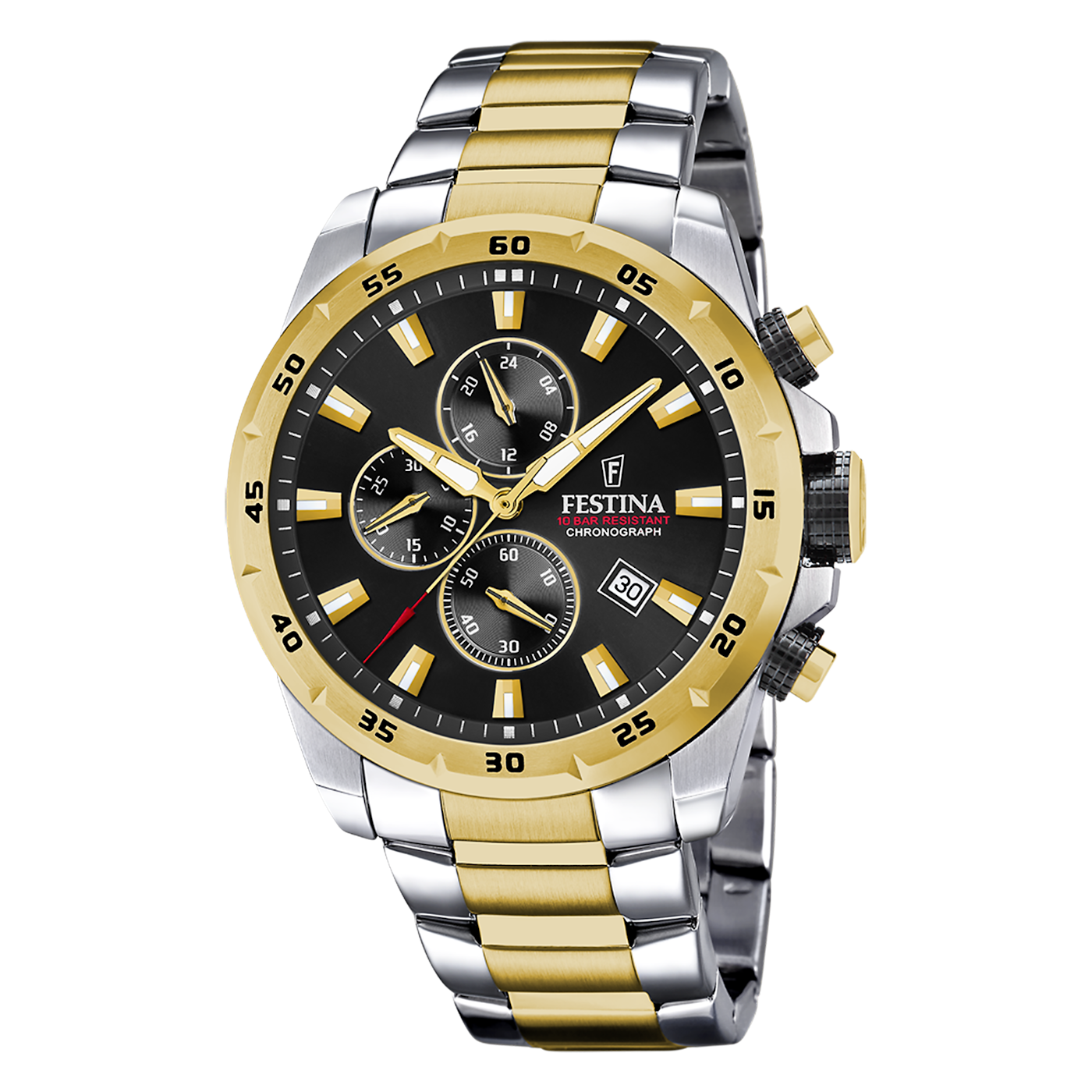 Festina Chrono Sport Gold Stainless steel Watch F20562-4