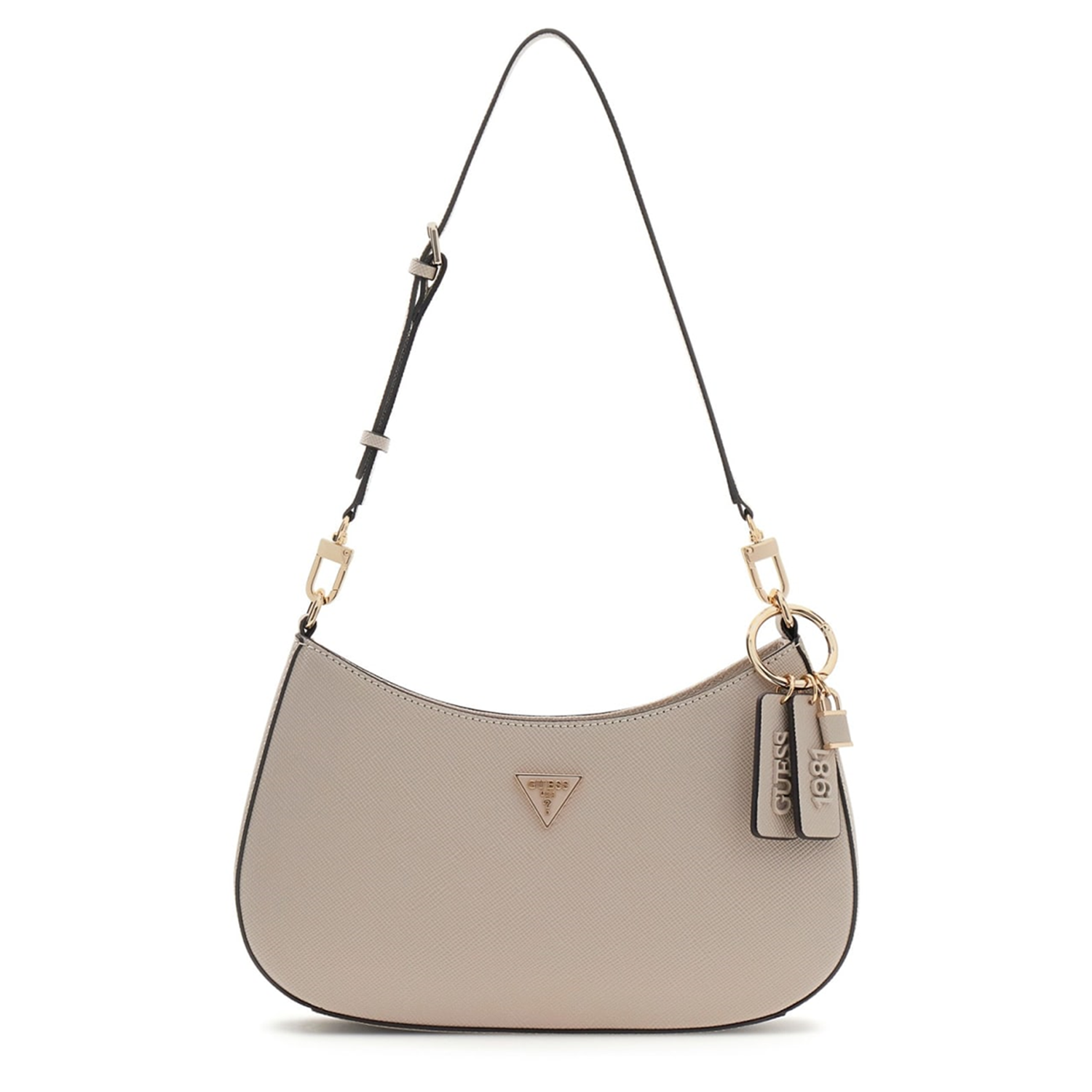 Noelle II Taupe Top Zip Shoulder Bag HWZG96-72180-TAU