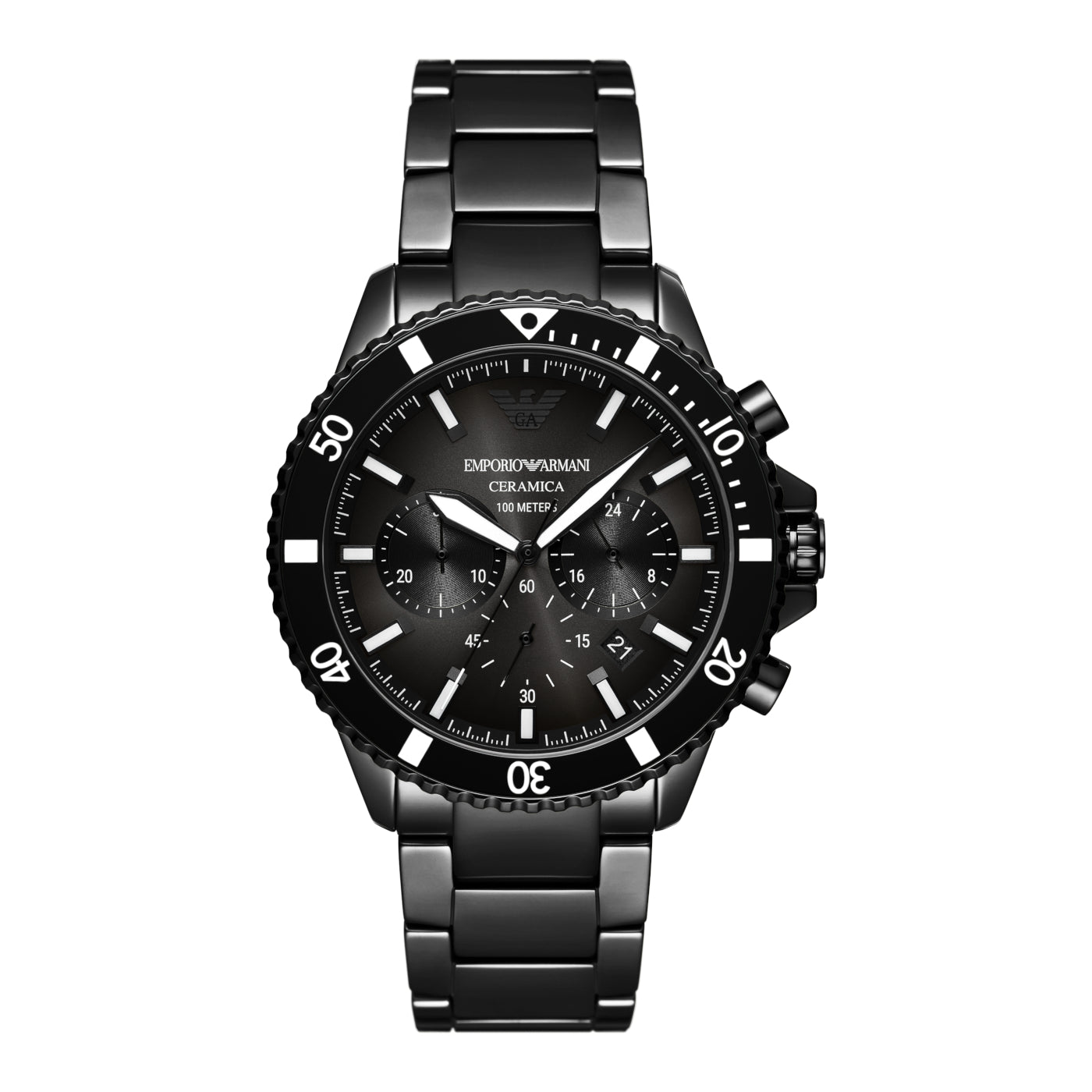 Emporio Armani Black Ceramic Ceramics Watch AR70010