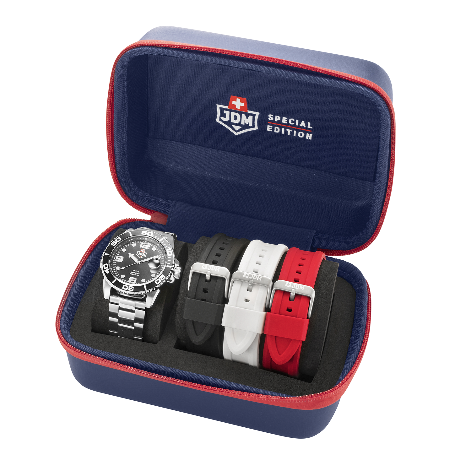 Mike Plus Black Sunray Men's Watch JDM-WG029-03