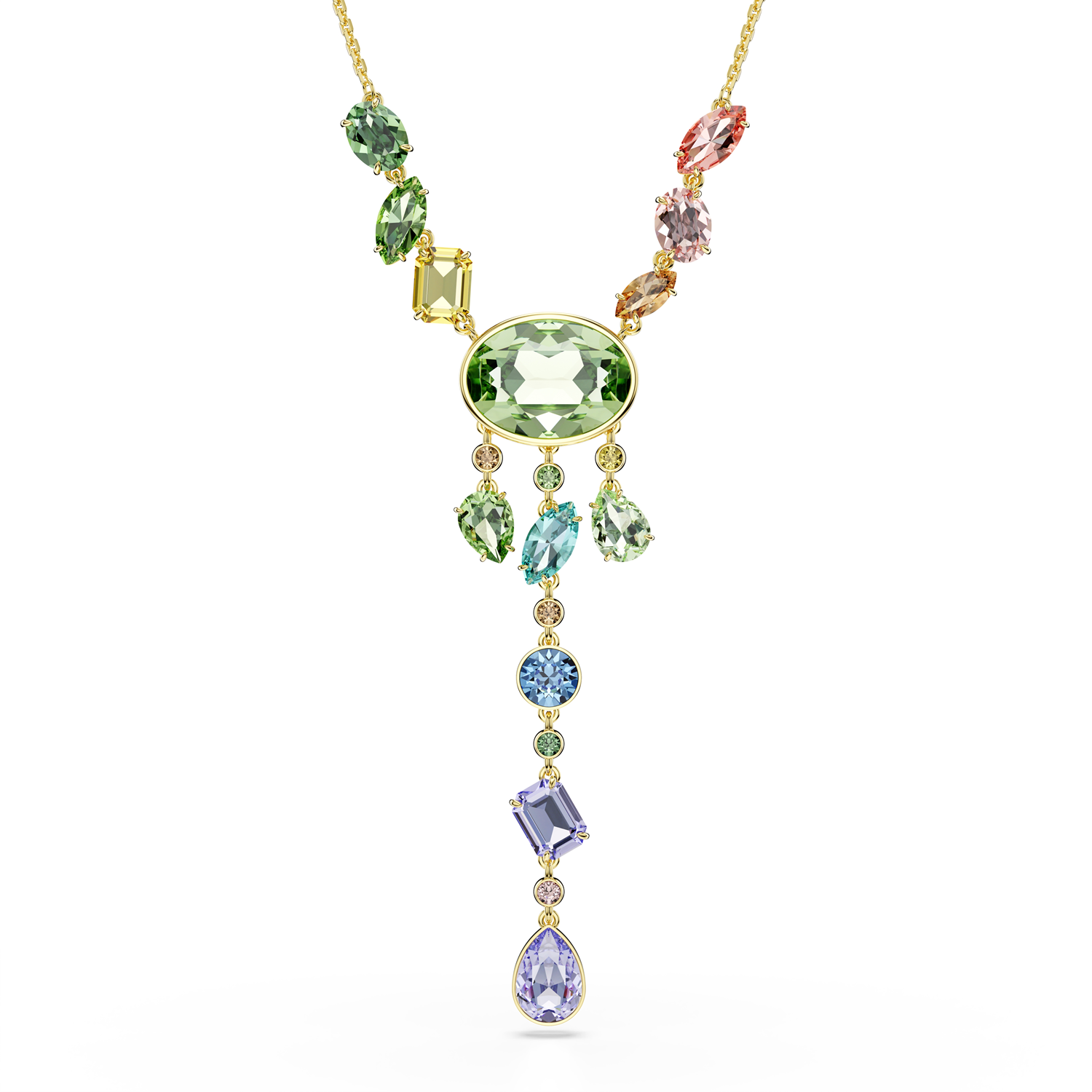 Swarovski Gema Gold Plated Metal Necklace 5737451