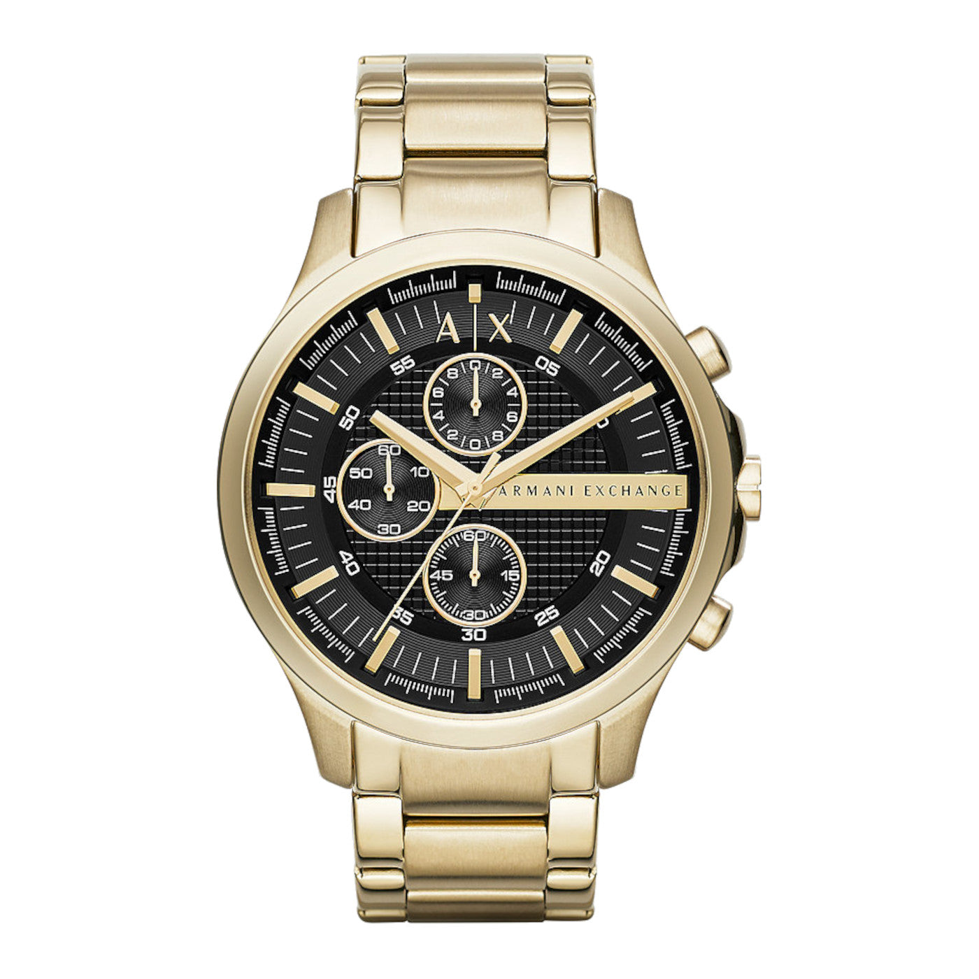 Armani Exchange Hampton Gold Stainless steel Watch AX2137