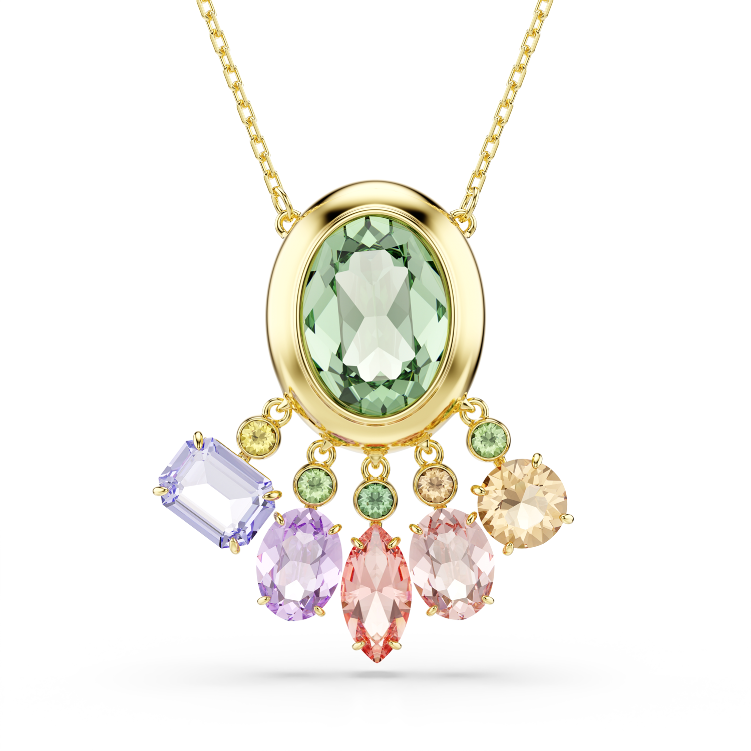 Swarovski Gema Gold Plated Metal Necklace 5741587