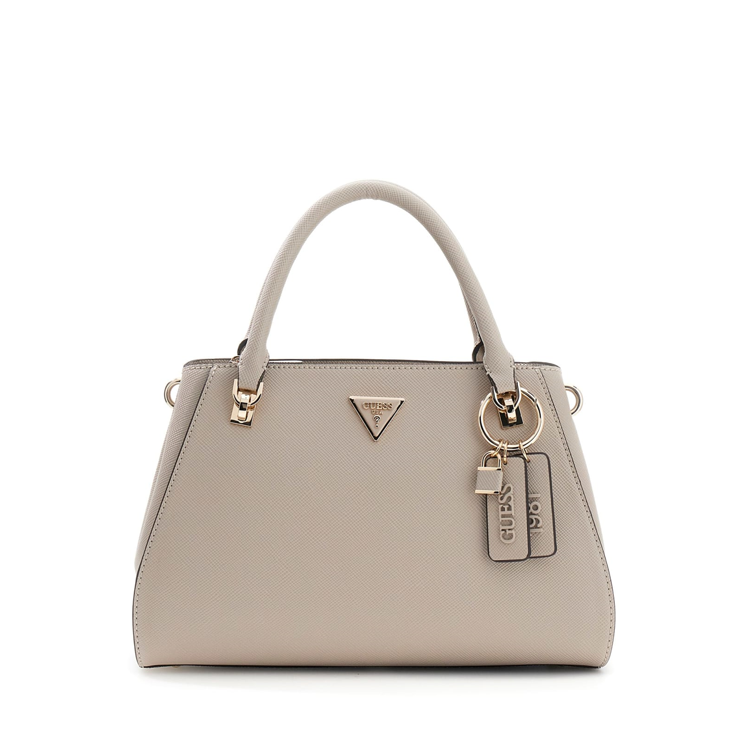 Noelle II Taupe Luxury Satchel Bag HWZG96-72070-TAU Noelle II Taupe Luxury Satchel Bag HWZG96-72070-TAU