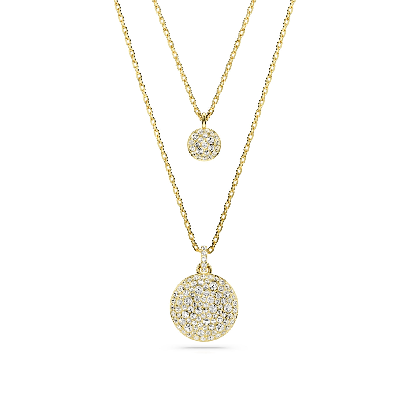 SWAROVSKI   「ティーセット Gold」 Swarovski Meteora Gold Metal Necklace 5683442