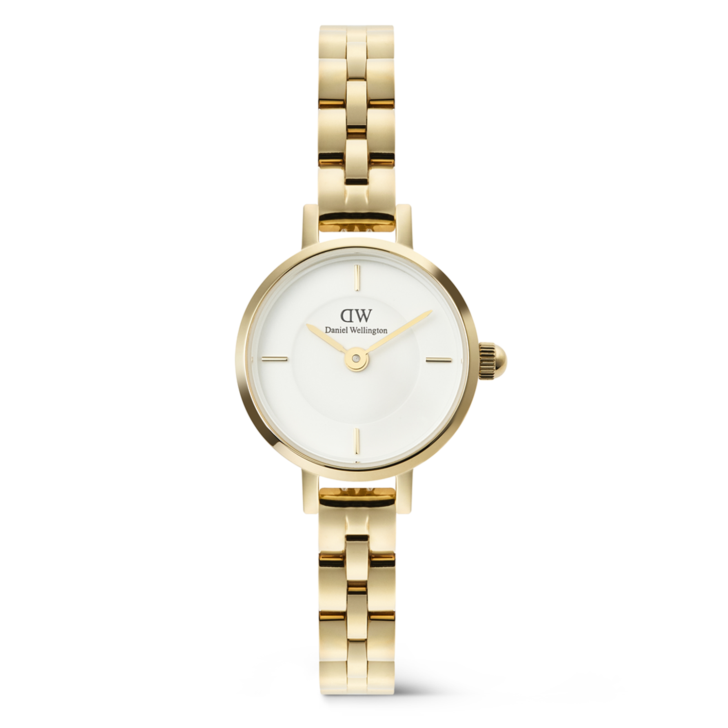Daniel Wellington Gold Watch with White Dial Daniel Wellington PETITE MELROSE 28M - Watch - eggshell  main image 2