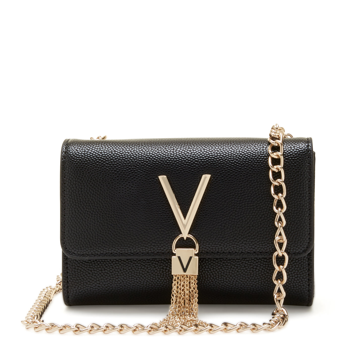 Divina Black Crossbody Bag VBS1R403GNERO/GOLD