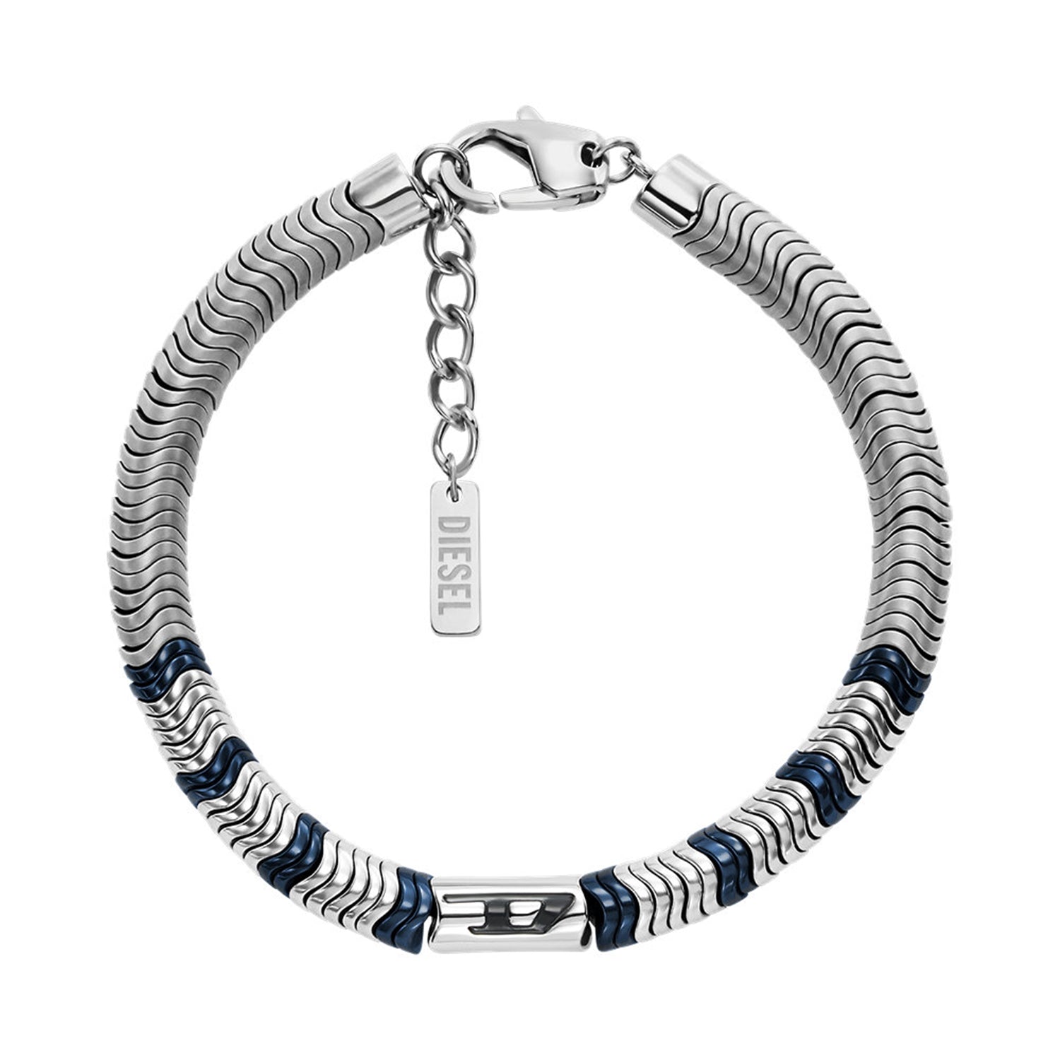D Logo Silver Coloured Bracelet DX1572931