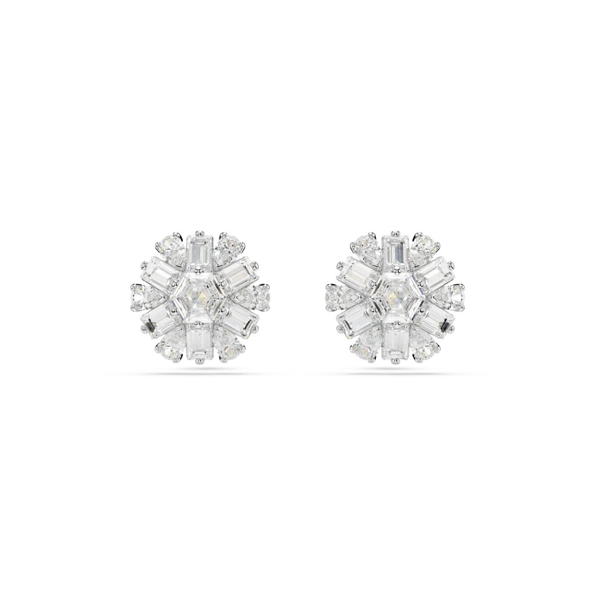 Swarovski Idyllia Silver Ear Stud Metal Earrings 5691483