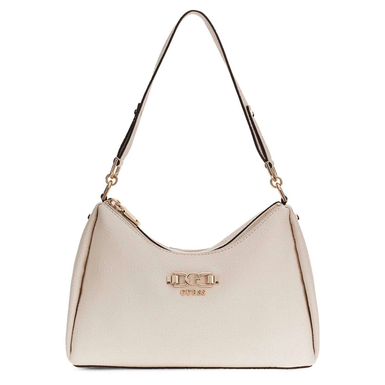 Anise Stone Logo Double Zip Shoulder Bag HWPD99-16180-STL