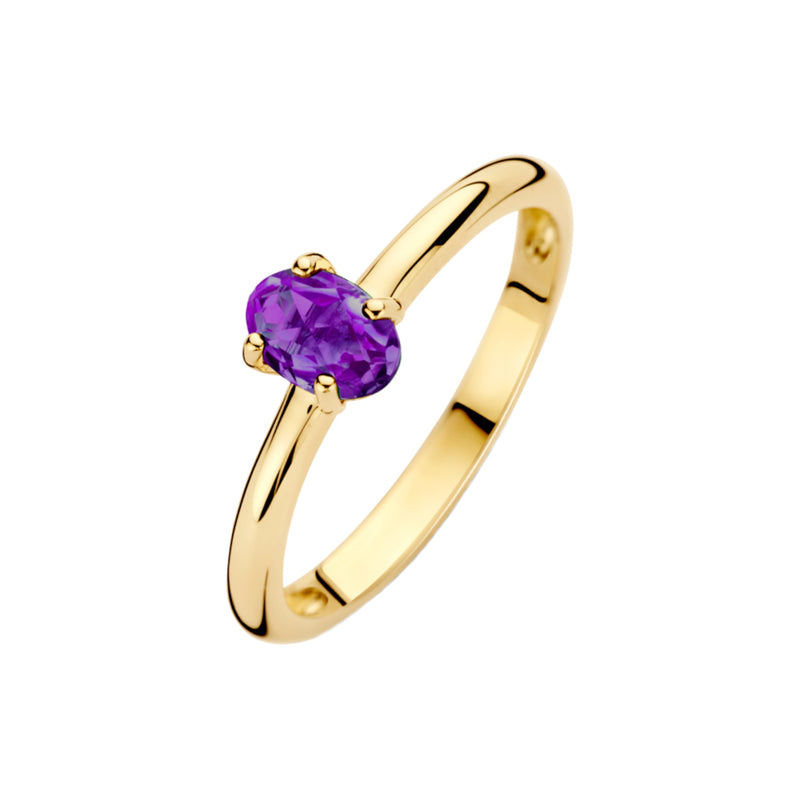 Blush 14 Carat Gold Ring 1242YAM/58-zoom-