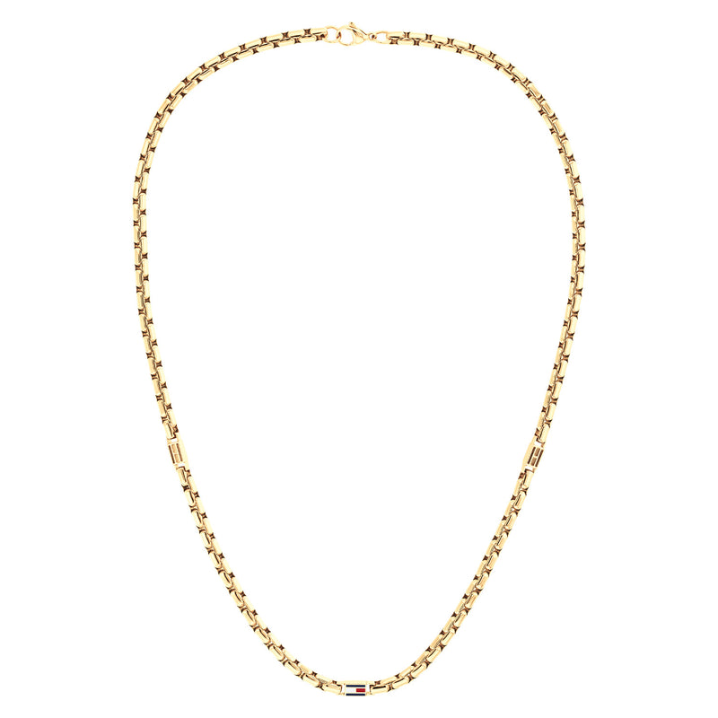 Tommy Hilfiger Stainless Steel Gold-coloured Men's Necklace TJ2790673-zoom-