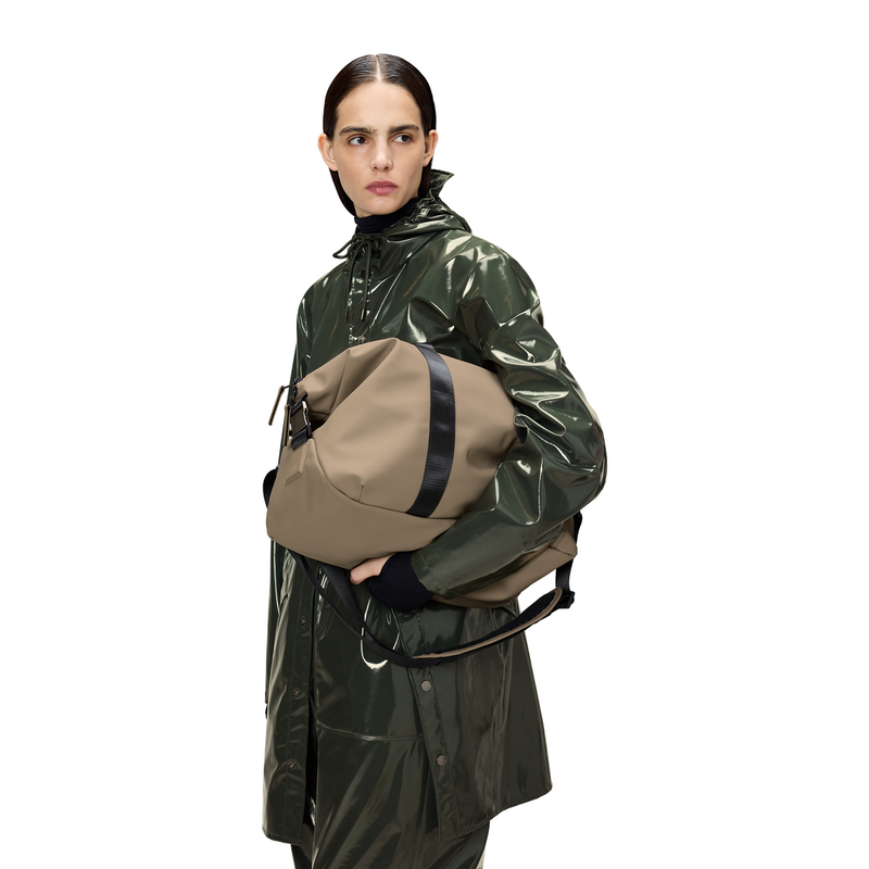 Rains Valera Beige Weekend Bag Small R12880-133-zoom-