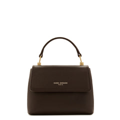 Isabel Bernard Femme Forte Heline Brown Calfskin Leather Handbag IB21130