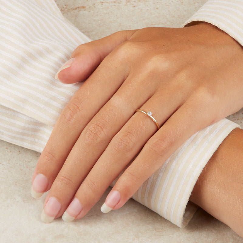 Blush 14 Carat Gold Ring 1200YZI/46 (size: 46)-zoom-
