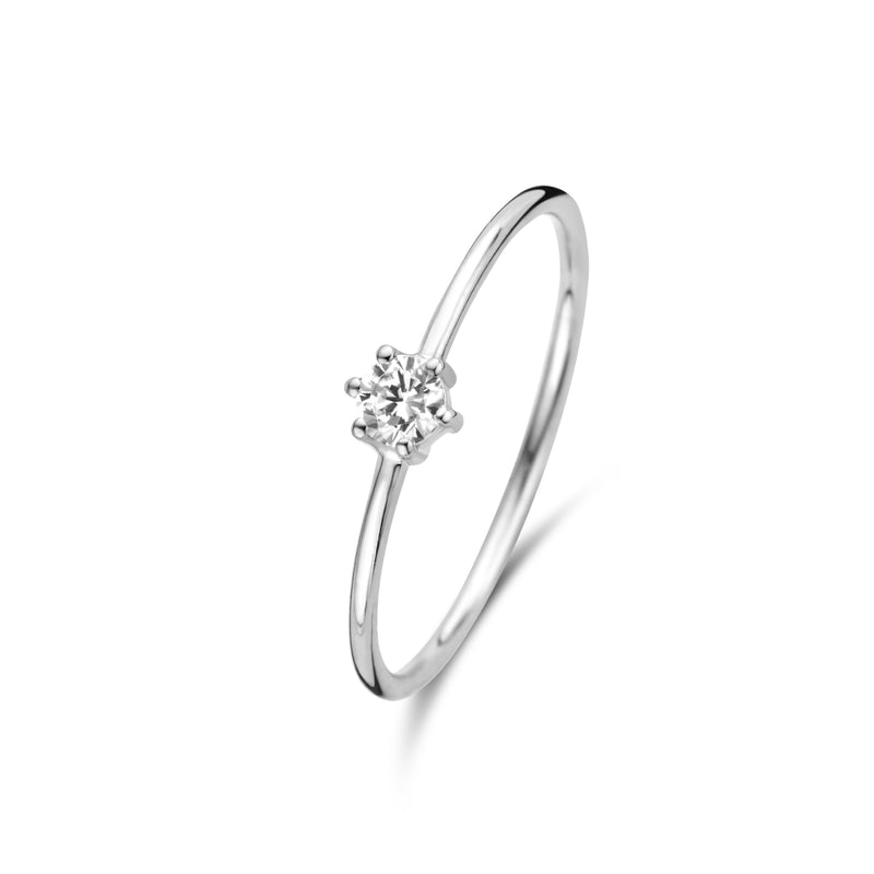 Isabel Bernard Saint Germain Abelle 14 Carat Whitegold Ring IB330024-48-zoom-