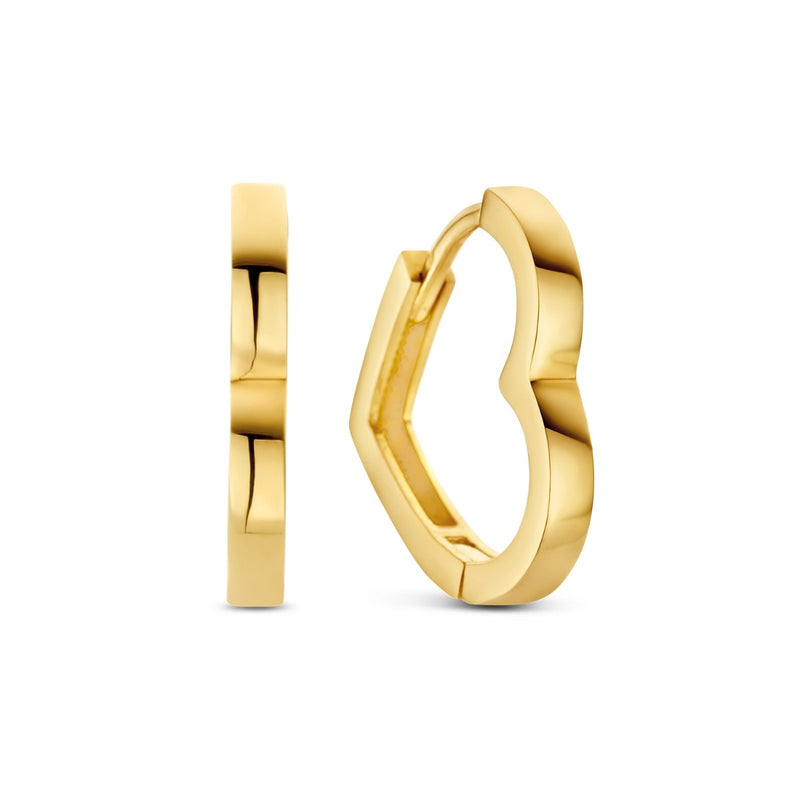 Jackie Gold 14 karat gold Hoop Earrings JKE23.357-zoom-