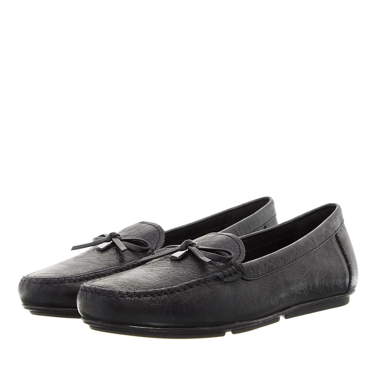 Michael Kors Zwarte Leren Ballerina's 2001-A0478373_39