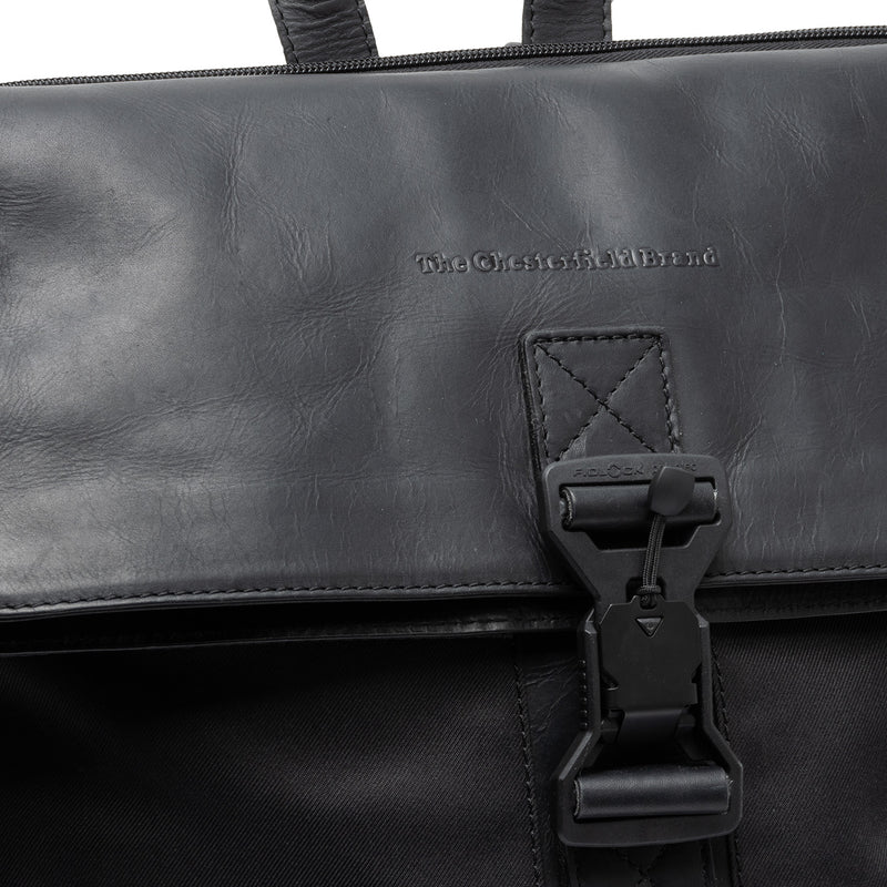 The Chesterfield Brand Fusion Trondheim Black Backpack C58.050200-zoom-