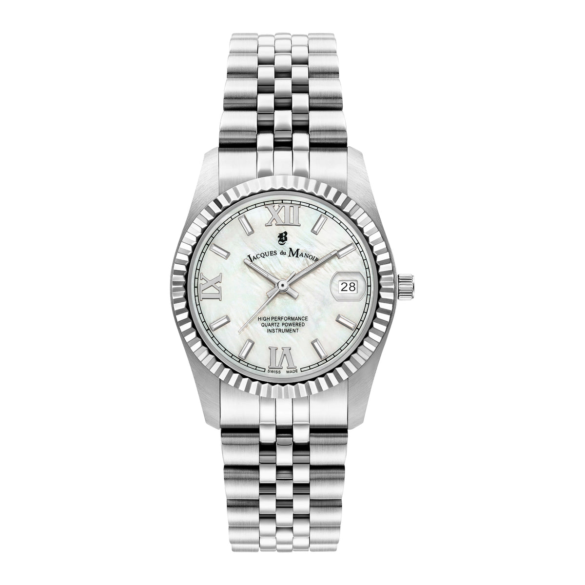 Jacques du Manoir Inspiration Prestige Silver Watch JWL01301