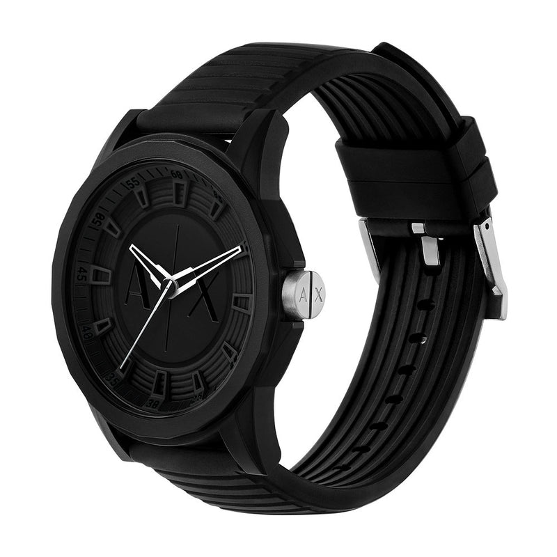Armani Exchange Outerbanks Black Watch AX7159SET-zoom-
