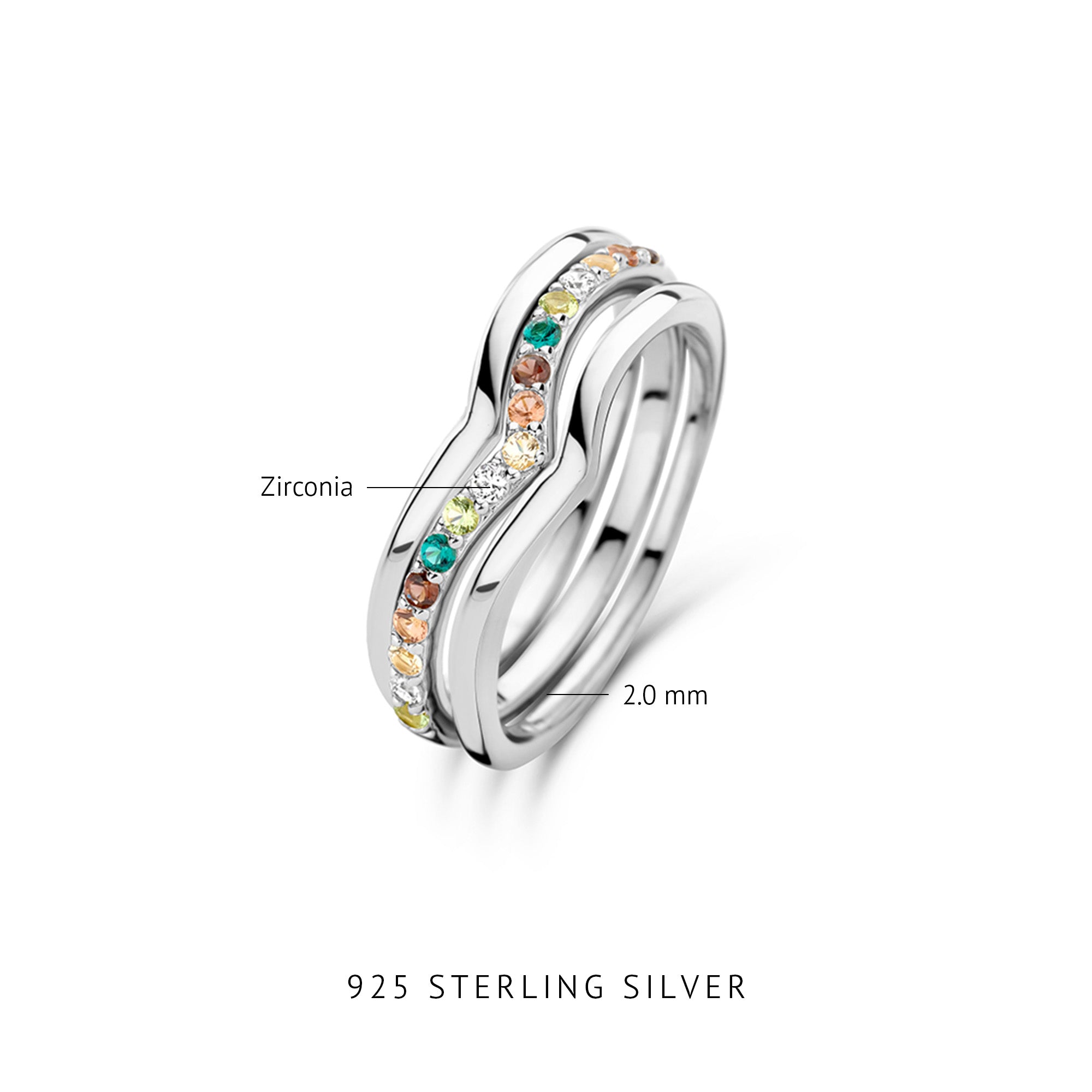 Parte Di Me Santa Maria del Fiore 925 sterling Silver Ring PDM33033-56
