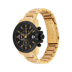 Tommy Hilfiger Jameson Gold and Black Men's Watch TH1792199