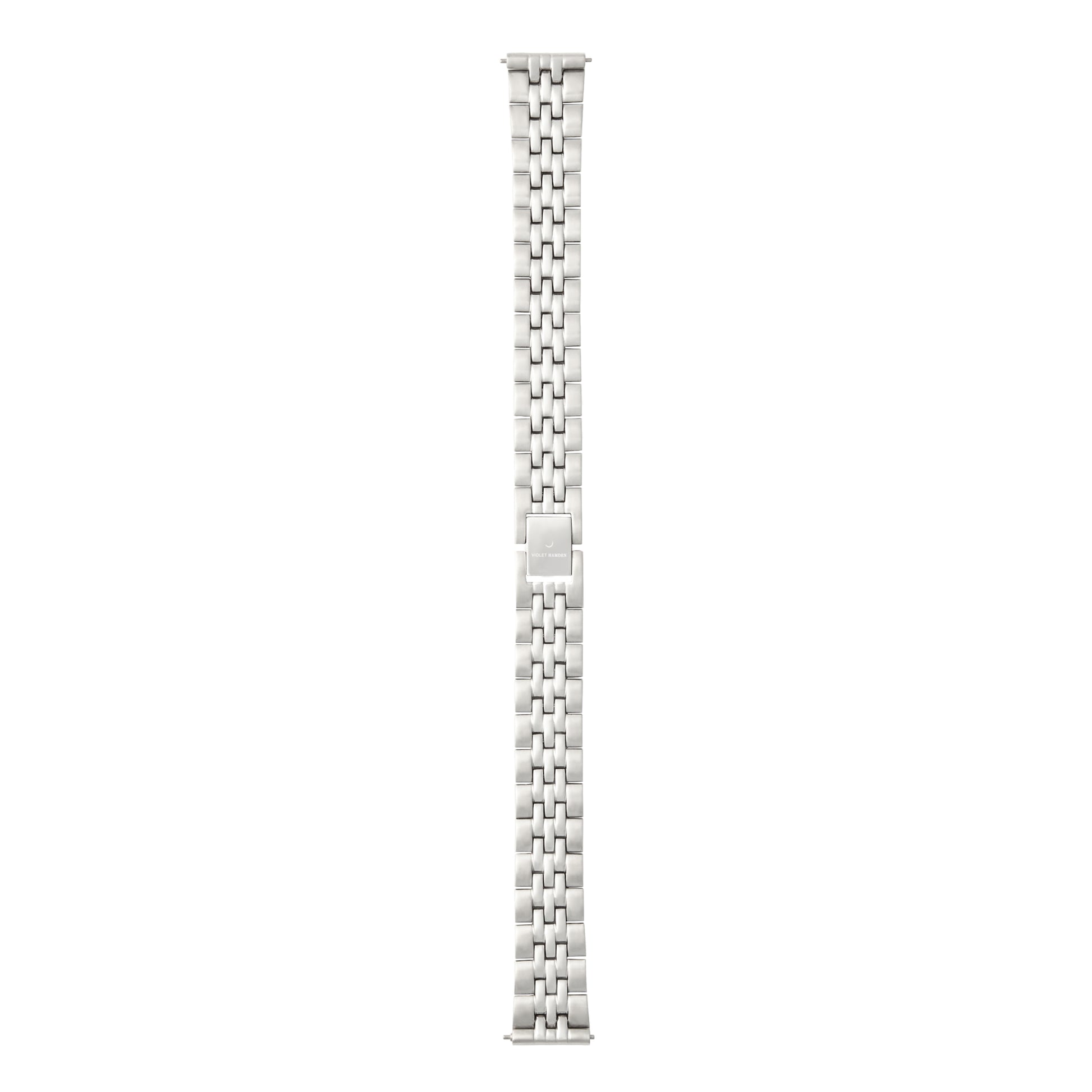 Violet Hamden Sunrise Silver Coloured Steel Watch strap (14 mm) VH43001