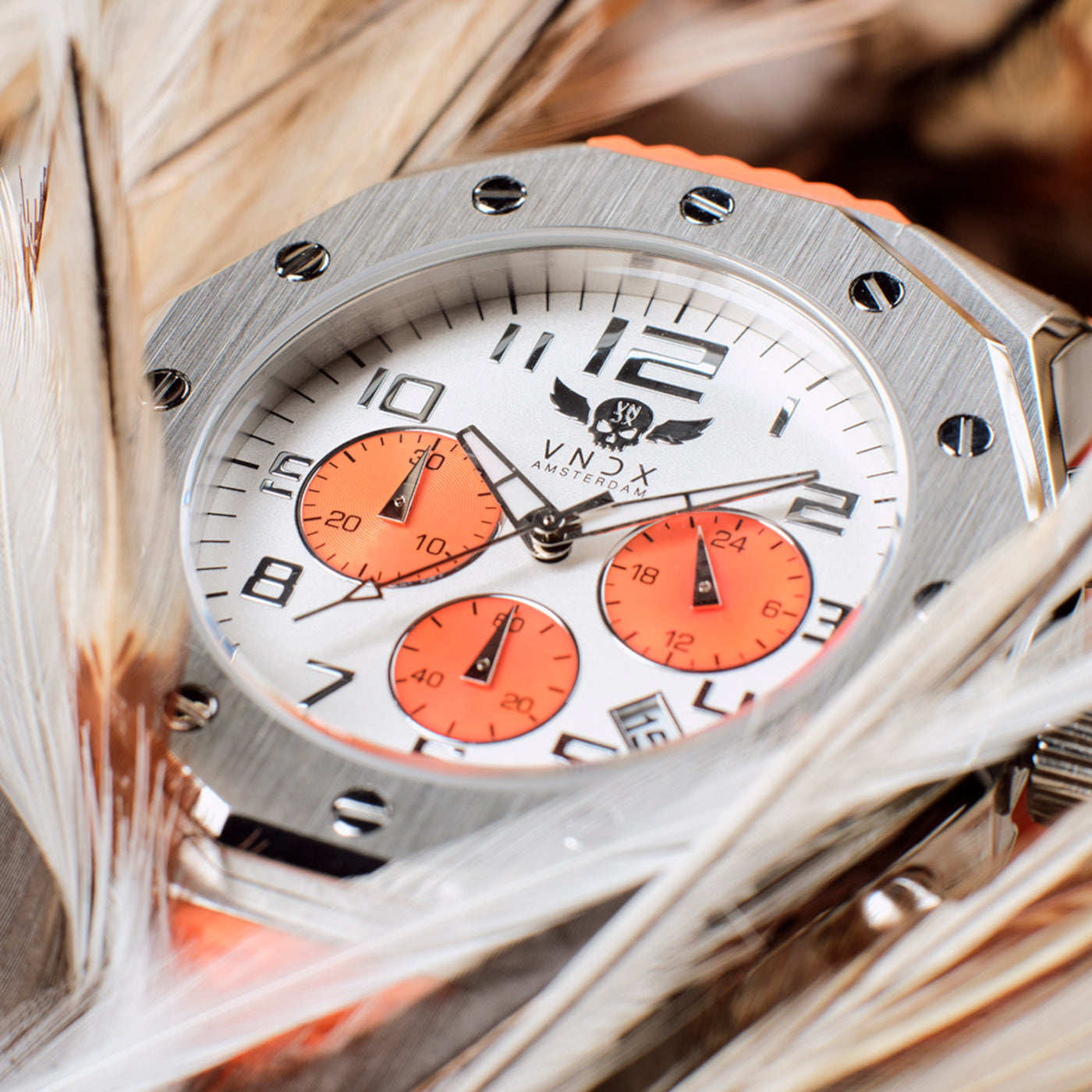 VNDX Ibiza Rebel Orange Watch LS12810-30