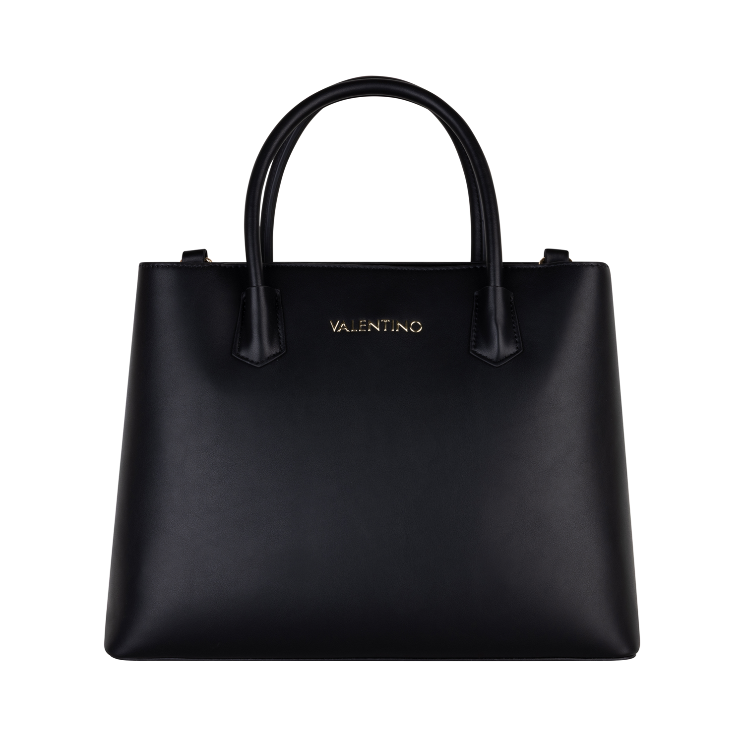 Valentino 黒 レザー ショルダーバッグ Valentino Garavani レザー ショルダーバッグ | ブラック | FARFETCH JP