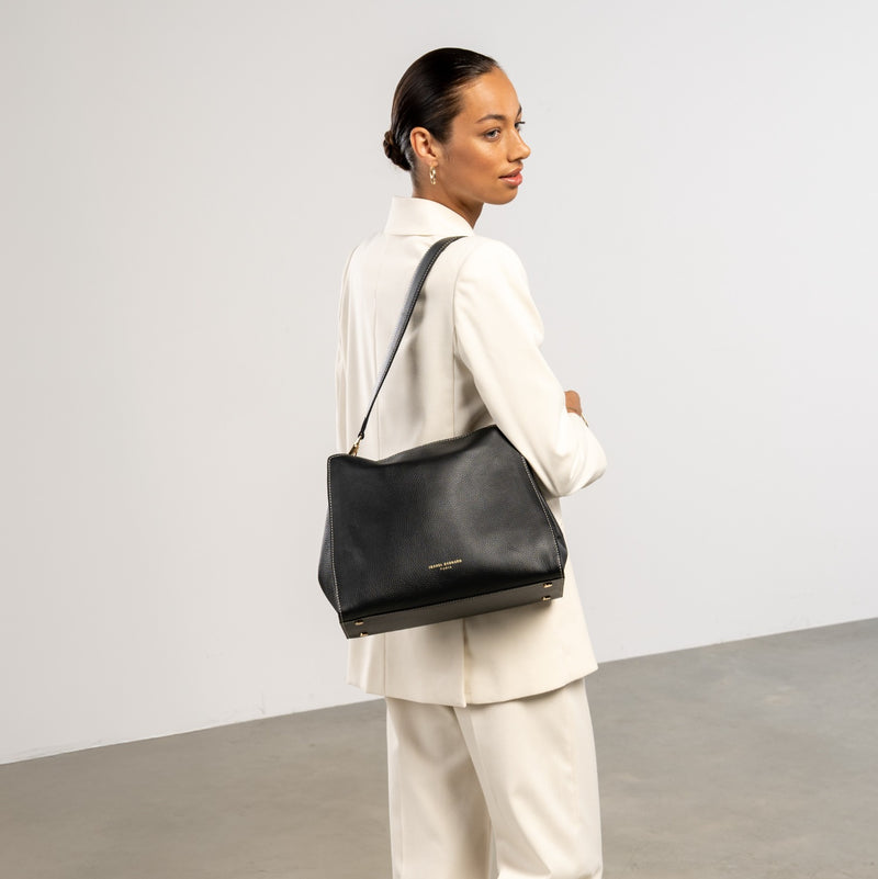 Isabel Bernard Honoré Emma Black Shoulder Bag IB21134-001-zoom-