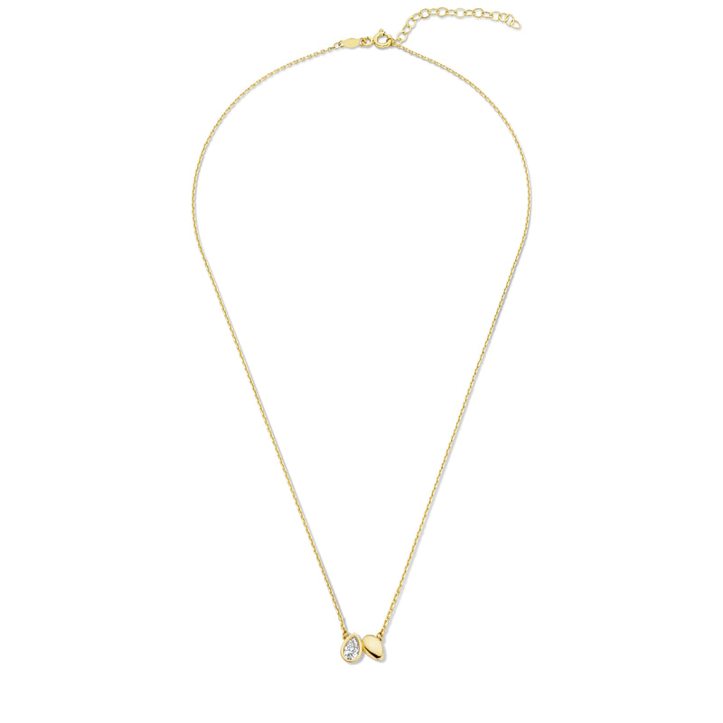 Beloro Jewels Monte Napoleone Natalia 9 carat gold Necklace BO340015-zoom-
