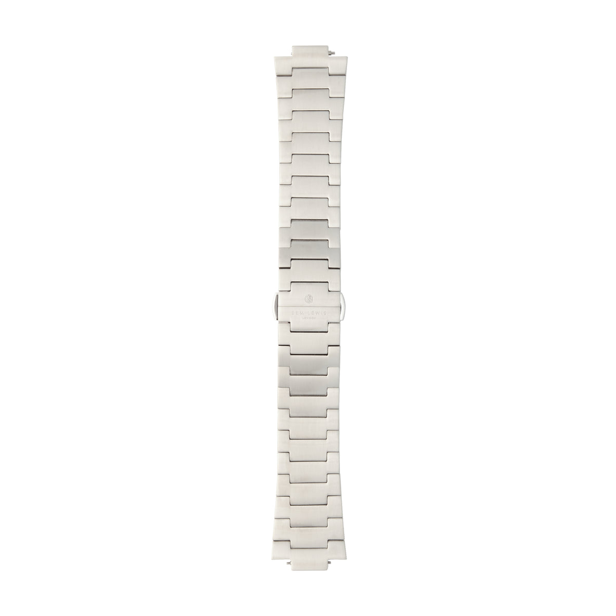 Sem Lewis Aldgate Tube Strap 25mm Silver-coloured SL620030