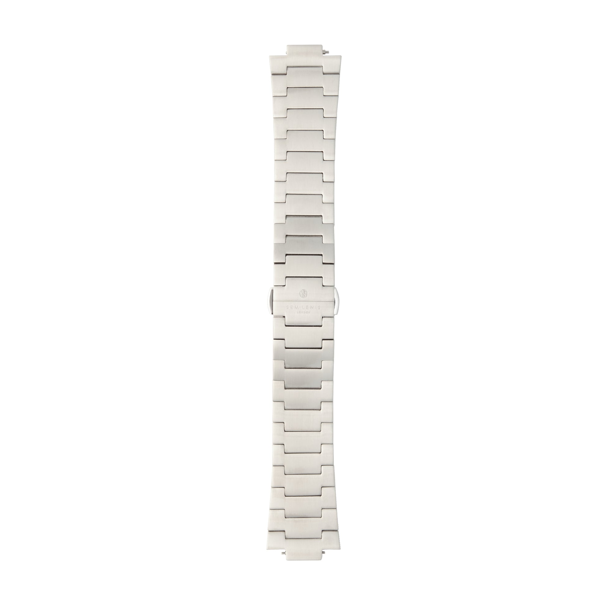 Sem Lewis Aldgate Tube Strap 25mm Silver-coloured SL620030