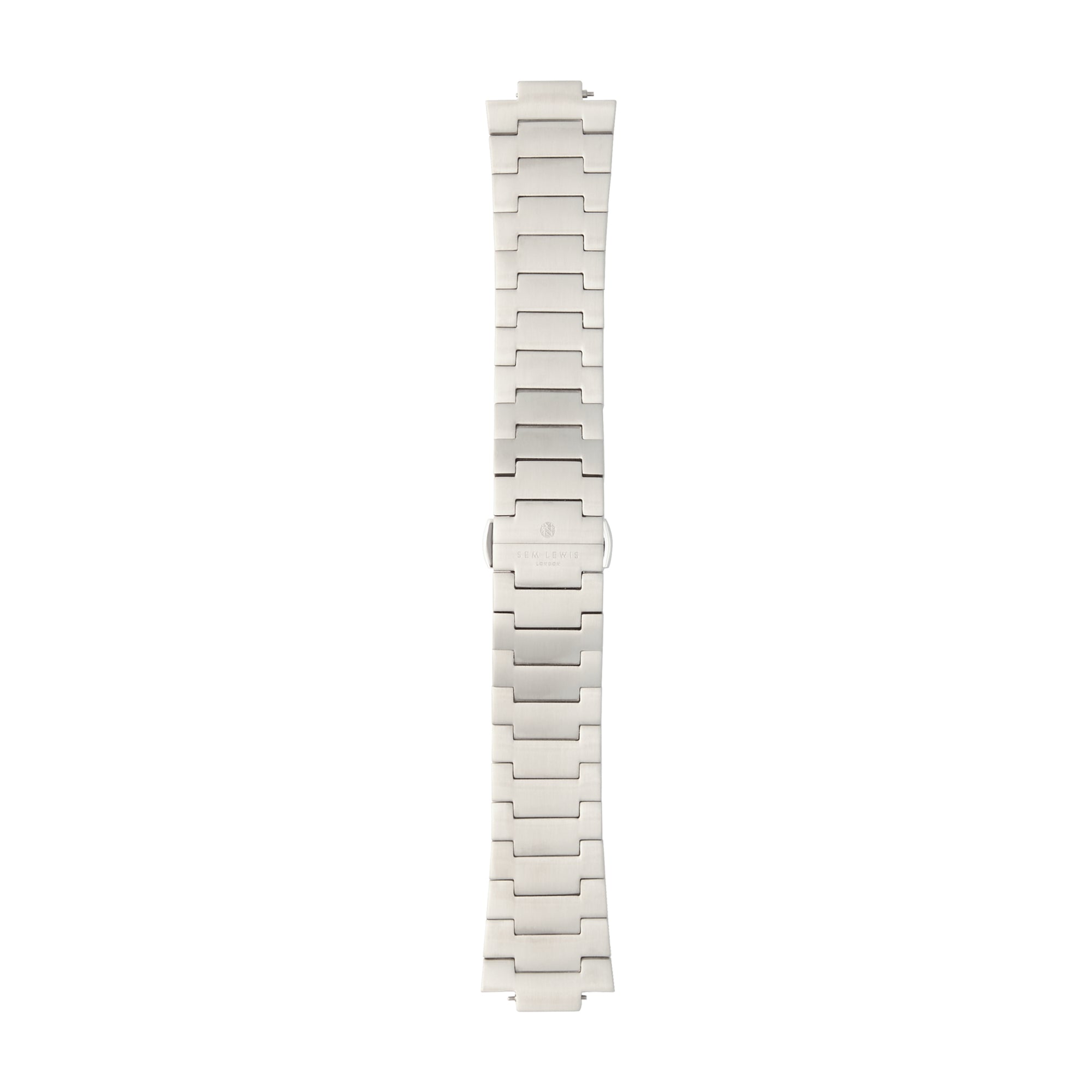 Sem Lewis Aldgate Tube Strap 25mm Silver-coloured SL620030