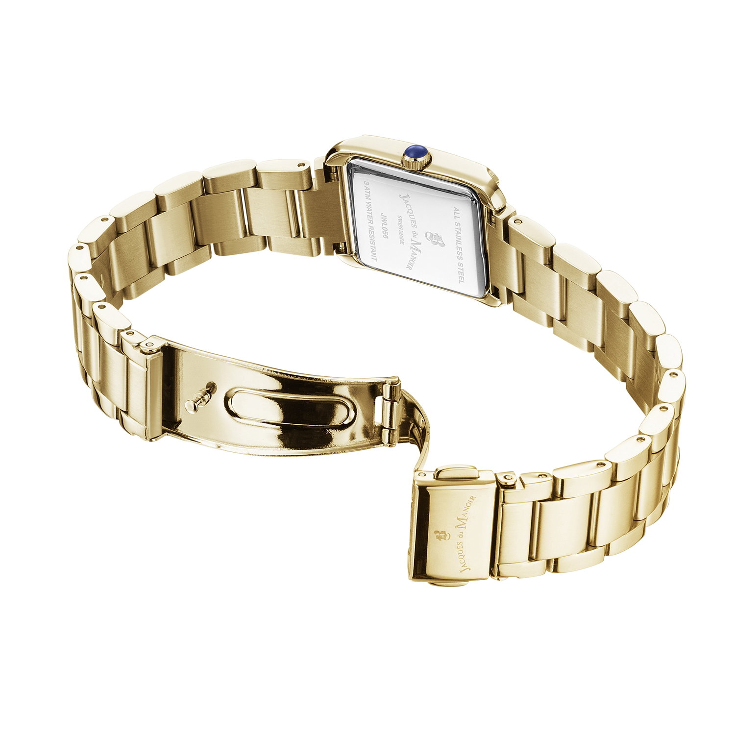 Jacques Du Manoir Emily II White Women's Watch JWL05502
