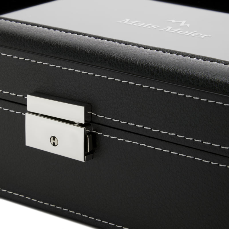 Mats Meier Mont Fort Black Watchbox voor 8 Watchs-zoom-