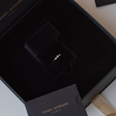 Isabel Bernard De la Paix Celesse 14 Carat Gold Ring | diamond 0.07 ct | IBD330002-54