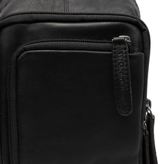 The Chesterfield Brand Riga Leather Black Crossbody Bag C58.028400