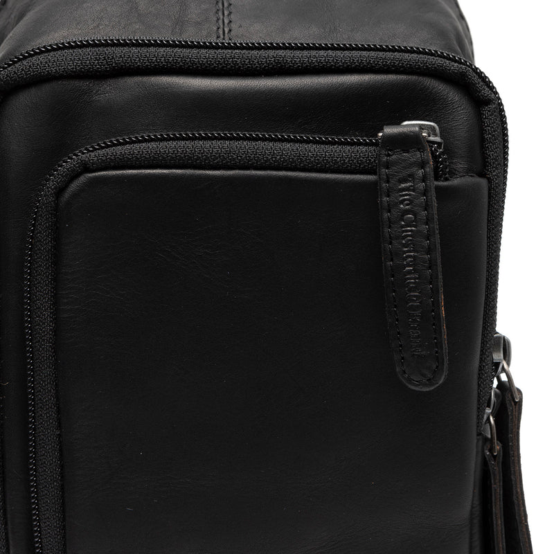 The Chesterfield Brand Riga Leather Black Crossbody Bag C58.028400-zoom-