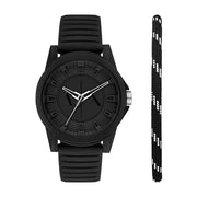 Armani Exchange Outerbanks Black Watch AX7159SET
