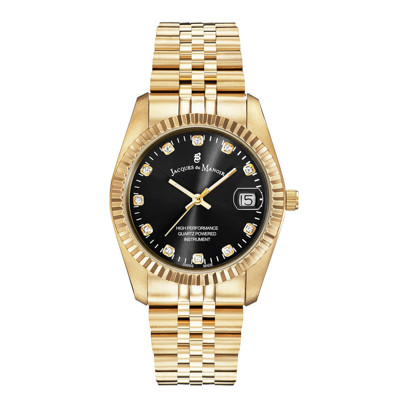 Jacques du Manoir Inspiration Gold Watch NRO.21-zoom-
