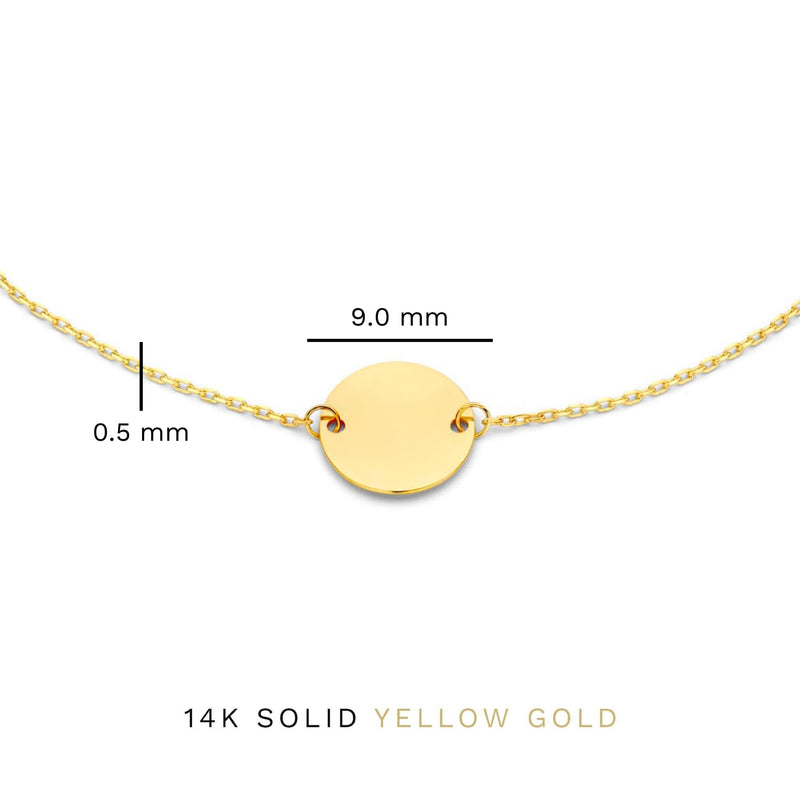 Isabel Bernard Le Marais Jeanne 14 Carat Golden Bracelet IB320116-zoom-