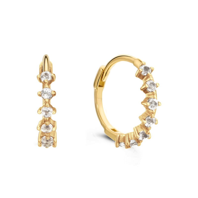 Jackie Gold 14 karat gold Hoop Earrings JKE24.440-zoom-