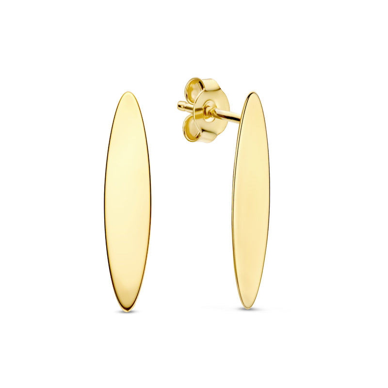 Beloro Jewels La Rinascente Donetta 9 carat gold Ear Studs BO360051-zoom-