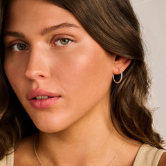 Blush 14 karat white gold Earrings 7306WZI